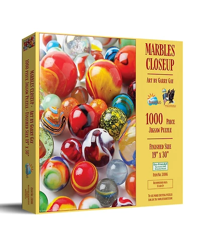 SunsOut Marbles Closeup 1000 piece Jigsaw Puzzle for Adults