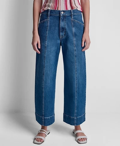 Dkny Jeans Women's Wide Leg Utility