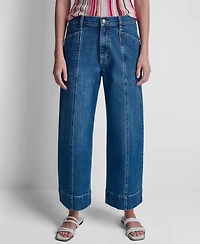 Dkny Jeans Women's Wide Leg Utility
