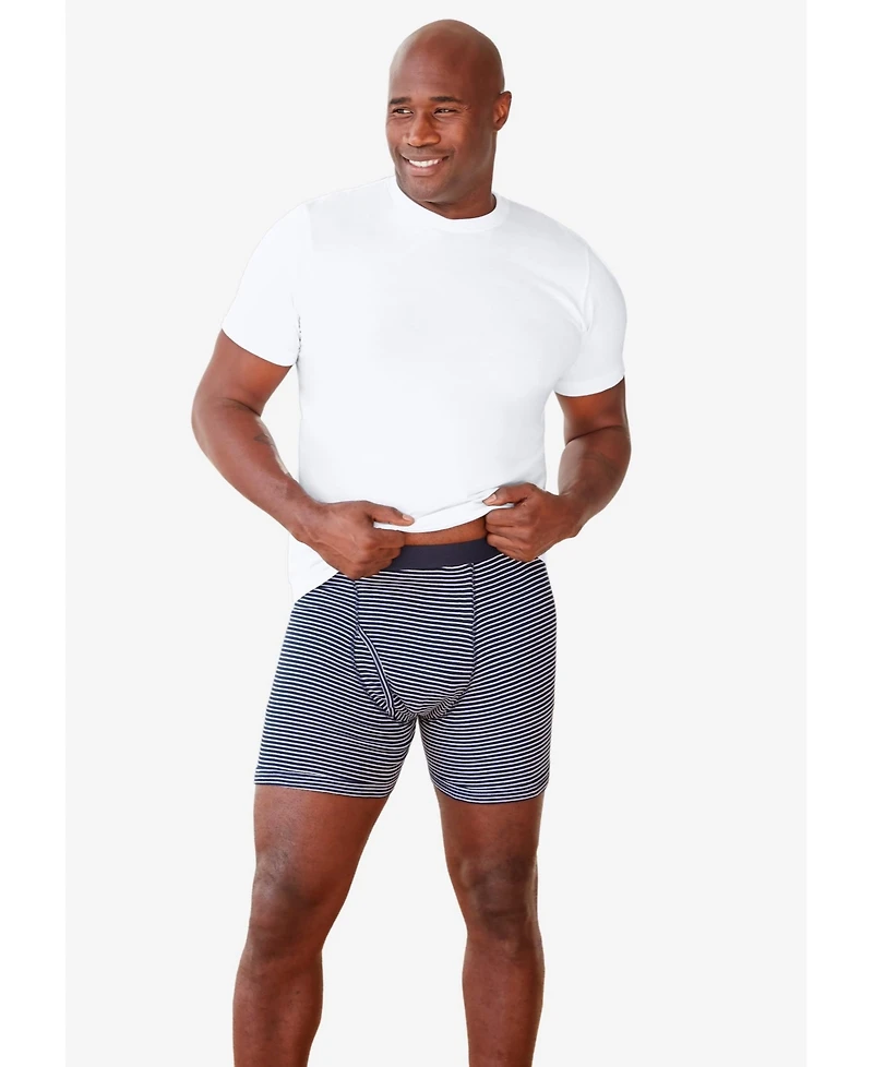 KingSize Big & Tall 5-Pack Cotton Crewneck Undershirts
