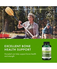 Swanson Horsetail, Hair, Skin and Nails, Bone Health and Urinary Tract Support, Herbal Supplement, quality Ingredients, 90 Capsules