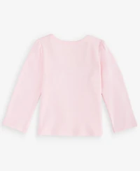 First Impressions Baby Girls' 3M-24M Mix & Match Long-Sleeve Pumpkin Pie T-Shirt, Macy's Exclusive