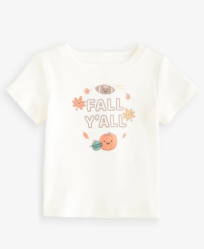 First Impressions Baby Boys' 3M-24M Mix & Match Short-Sleeve Fall Y'all T-Shirt, Macy's Exclusive