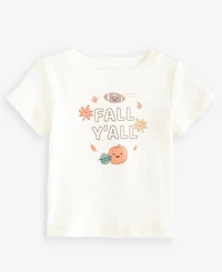 First Impressions Baby Boys' 3M-24M Mix & Match Short-Sleeve Fall Y'all T-Shirt, Macy's Exclusive