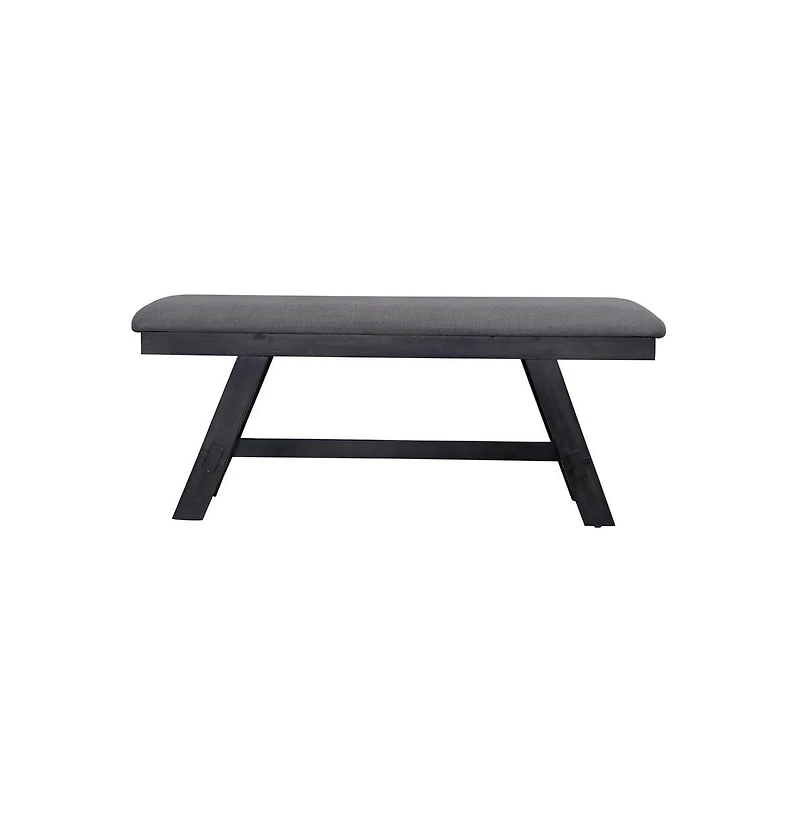 Liberty Furniture Industries, Inc. Lawson Bench (Rta) in Slate with Weathered Top