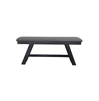 Liberty Furniture Industries, Inc. Lawson Bench (Rta) in Slate with Weathered Top