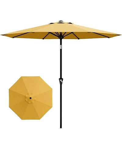 gaomon 9FT Patio Umbrella with Smooth Crank Lift Uv Protection Waterproof for Pool, Deck, Yard, Garden (No Base)