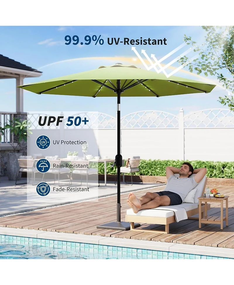 gaomon Ft Outdoor Table Patio Umbrella