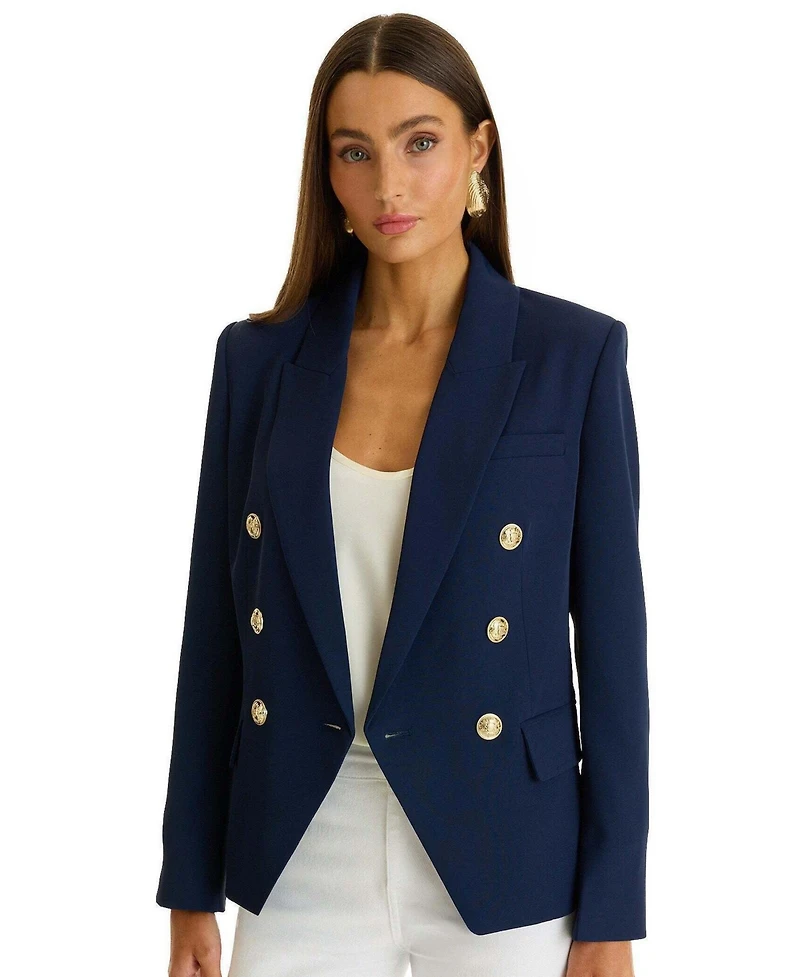 The Noli Shop Women's Sasha Double Breasted Blazer