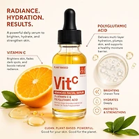 Dr. Botanicals Advanced Facial Serum 3 Percentage Vitamin C and Polyglutamic Acid 30milliliter