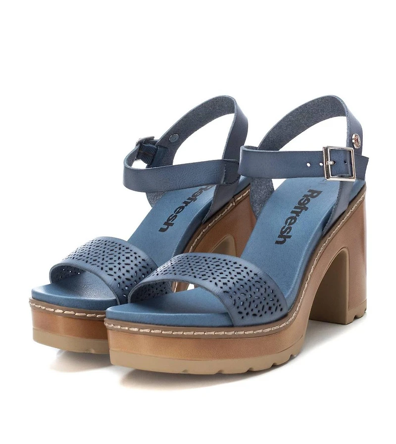 Xti Women's Casual Heeled Platform Sandals Refresh collection