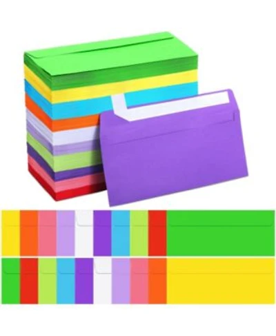 Gnuadz Colored Envelopes Business Adhesive Security Letter Mailing Office Check Invoices