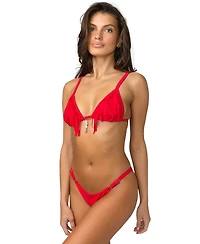Beach Bunny Swimwear Women's Jessie Micro Triangle Bikini Top