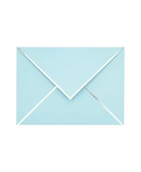 Gnuadz A2 Envelopes V Flap Foil Border Mailing Wedding Invitations