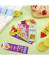Gnuadz Scratch Sniff Scented Bookmarks Fruit Food Theme Gifts