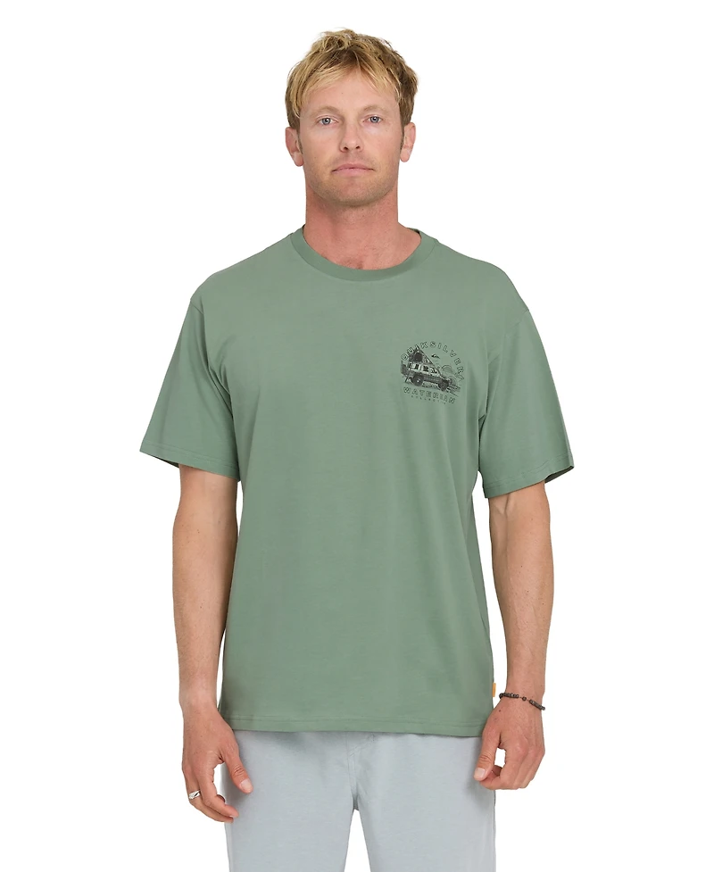 Quiksilver Waterman Men's Traveler Classic Short-Sleeve T-Shirt