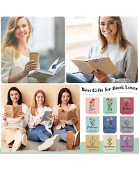 Gnuadz Magnetic Leather Bookmarks Inspirational Gifts Handmade