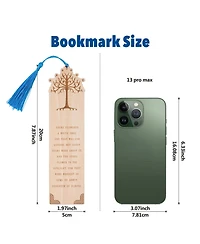 Gnuadz Lord of Rings Wooden Bookmarks Set