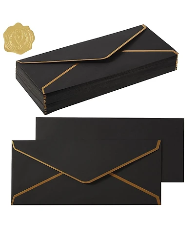 Gnuadz Business Envelopes Self Seal Border Office Mailing