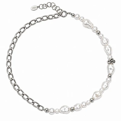 Rebl Jewelry Liquid Pearl Necklace
