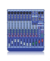 Midas DM12 12 Input Analog Live and Studio Mixer with Microphone Preamplifier