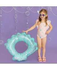 Sweet Wink Baby Girls Mermaid Trellis Bathing Suit