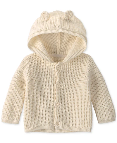 Carter's Baby Girls' and Boys' Bear Ears Long-Sleeve Hooded Sweater