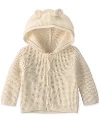 Carter's Baby Girls' and Boys' Bear Ears Long-Sleeve Hooded Sweater