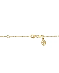 Effy Collection Citrine (1-7/8 ct. t.w.) & Diamond (1/20 ct. t.w.) Pendant Necklace in 14k Yellow Gold