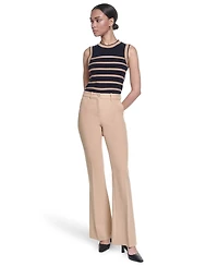 Karl Lagerfeld Paris Women's Mid-Rise Pants