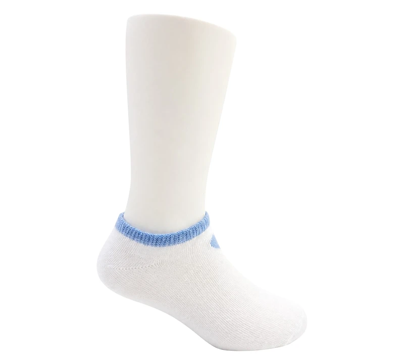 Rainbow Sugar Girls' 4-8.5 Low Cut Socks, 8-Pack
