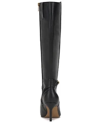 Vince Camuto Women's Meezo Wide Calf Stiletto Dress Boots