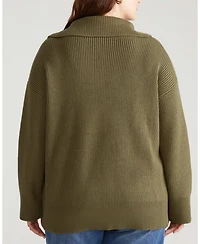 Universal Standard Plus Brenda Zip Sweater