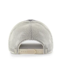 '47 Brand Men's Charcoal Boston Bruins Canteen Pigment Dyed Patch Trucker Adjustable Hat