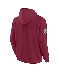 Fanatics Men's Burgundy Colorado Avalanche Elements Pace Pullover Hoodie