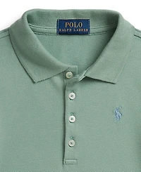 Polo Ralph Lauren Girls' 2T-6X Stretch Mesh Short-Sleeve Dress