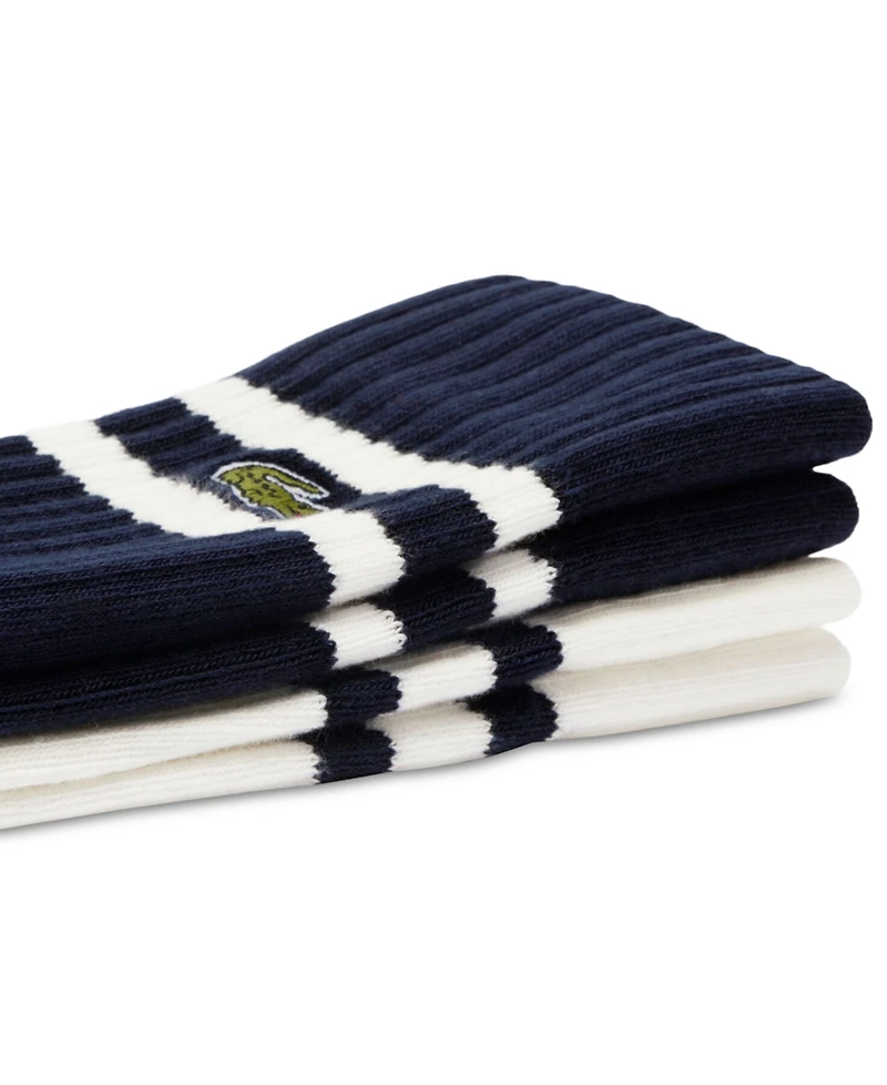 Lacoste Men's Crew Socks, 2-Pack