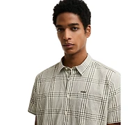 Barbour Men's Carrock Checked Seersucker Summer Shirt
