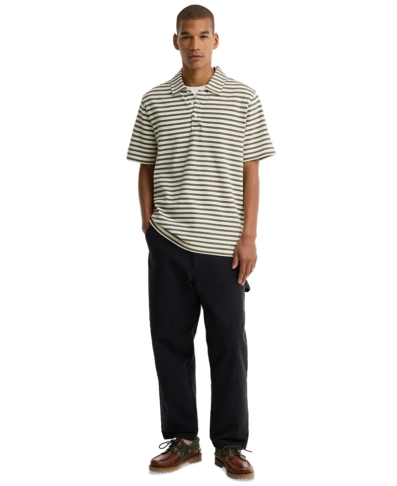 Barbour Men's Farlam Striped Cotton Polo Shirt