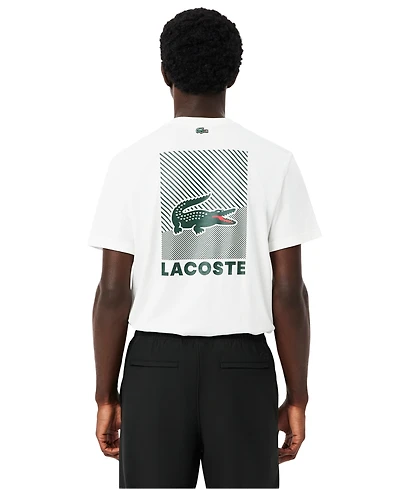 Lacoste Men's Water Base Print Crewneck T-Shirt