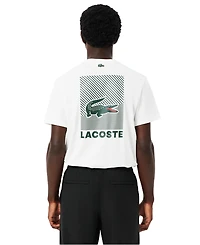 Lacoste Men's Water Base Print Crewneck T-Shirt