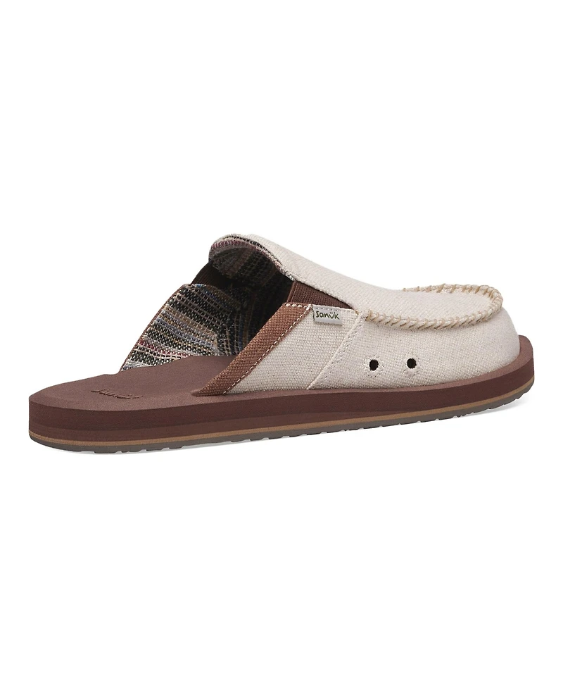 Sanuk Men's You Got My Back St Hemp Mules
