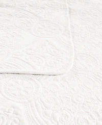 Simply Soft Heavily Stitched Solid 3-Pc. Quilt Set