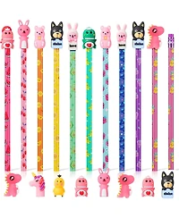 Gnuadz Scented Pencils Animal Toppers School Gift 30 pieces