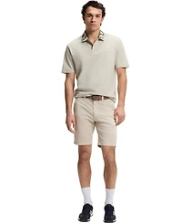 Boss by Hugo Men's Relaxed-Fit Jacquard Collar Polo Shirt