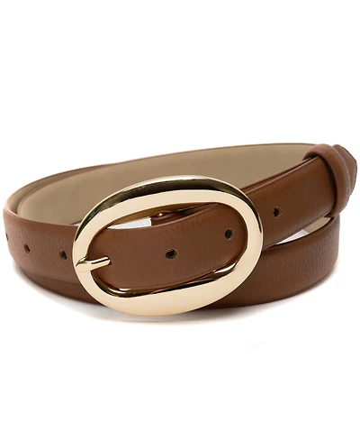 BCBGeneration Oval Center Bar Buckle Pant Belt