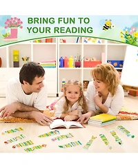 Gnuadz Spring Bookshelf Bookmarks Bulk 20 Styles