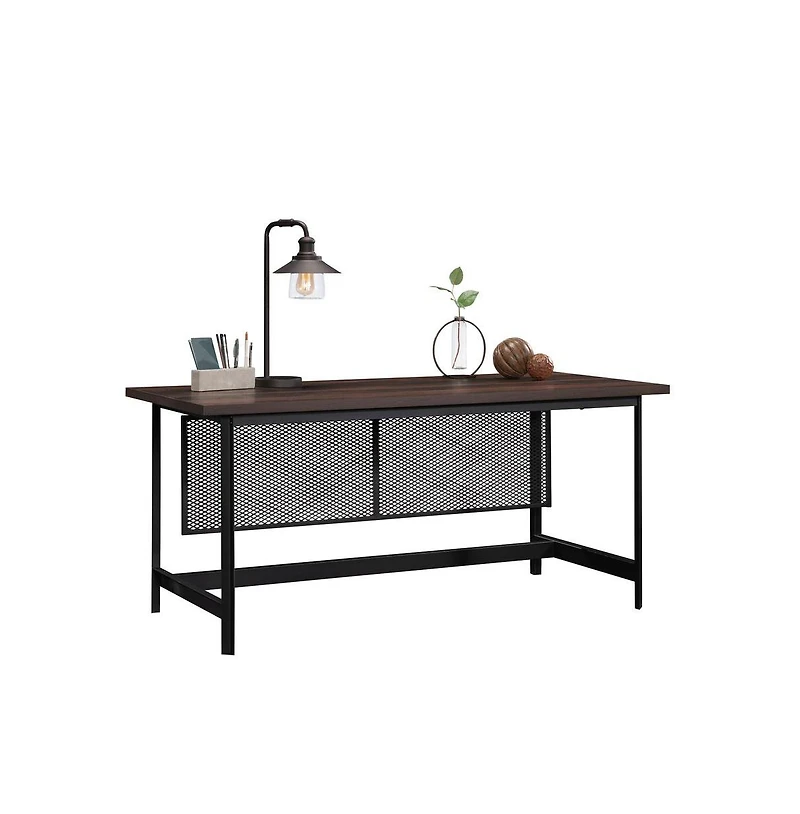 Sauder Briarbrook Commercial Office Executive Desk, Barrel Oak finish