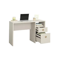 Sauder Grand Coast Desk, Dove Linen finish