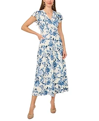 Msk Women's Floral Maxi Dress